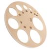 MALUGOGO Cervical Dilation Chart with Wooden Wheel, Reusable for Childbirth Education and Midwifery Training view 1