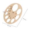 MALUGOGO Cervical Dilation Chart with Wooden Wheel, Reusable for Childbirth Education and Midwifery Training view 2