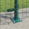Generic Fence with Posts, Green, 1 x 25 m, Steel and PVC view 4