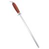 jojofuny Carbon Steel Honing Rod with Ergonomic Wooden Handle view 1