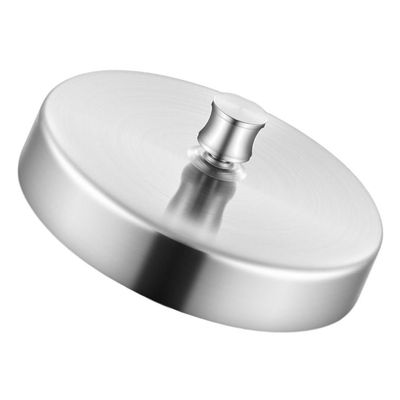 Uonlytech Stainless Steel Hamburger Patty Press with Ergonomic Round Design