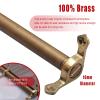 Shiny Brass Stair Runner Rod Set, 107 cm (42 in), 3-Piece view 3