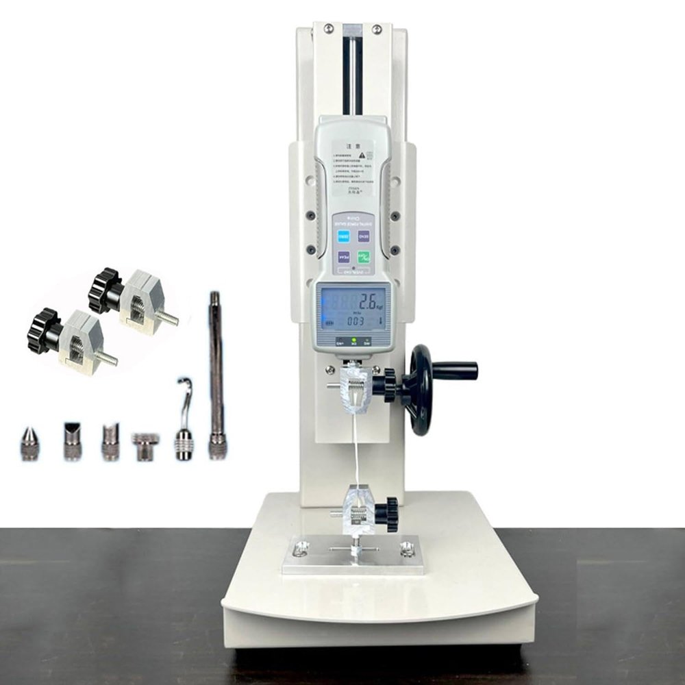 Digital Tensile Tester, 300 mm Stroke, 5 Probes, 200 N–20 kg