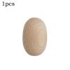 Natural Beechwood Knitting Egg for Socks view 2