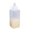 Transparent Squeeze Bottle - Refillable Container with Wide Opening view 1