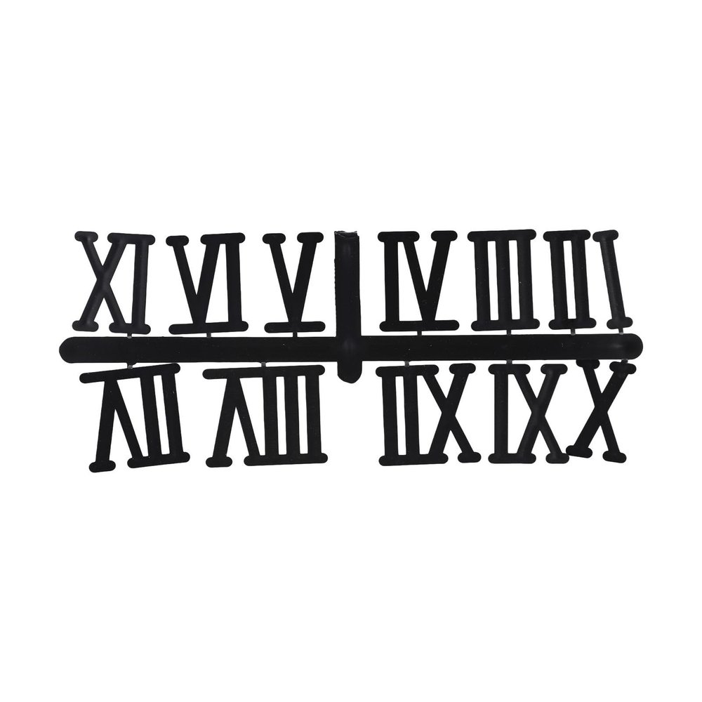 EasyByMall DIY Wall Clock Numbers Kit