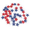 Tomotato Independence Day Wooden Star Blocks, Blue White Red, DIY July 4th Decor, 30 mm view 1