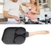 Fockety Egg Pan, Nonstick Omelet Pan with Cool-Touch Wooden Handle view 3