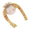 COOLHIYA Hair Clip Holder, Lightweight Fabric Hanging Organizer, Khaki view 1