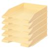 Papiertiger CLASSIC Letter Tray DIN A4/C4, Stackable, Peach, 6-Pack view 4