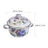 Large Enameled Pot with Flat Bottom view 2