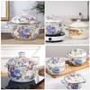 Large Enameled Pot with Flat Bottom view 3
