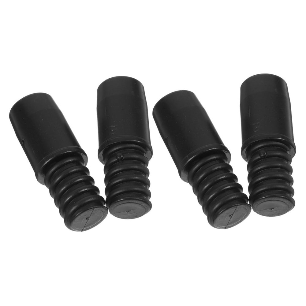 SWOOMEY 4-Piece Plastic Threaded Extension Pole Adapters for Broom Handles