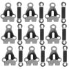 HAKIDZEL 10 Set Metal Pants Hooks and Clips view 1