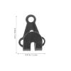 HAKIDZEL 10 Set Metal Pants Hooks and Clips view 2