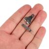 HAKIDZEL 10 Set Metal Pants Hooks and Clips view 3