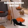 Wooden Cat Door Stopper - Non-Slip Decorative Holder view 2