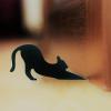 Wooden Cat Door Stopper - Non-Slip Decorative Holder view 3
