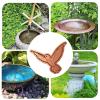 Copper Birdbath Disc, Safe Portable Cleaning Bowl and view 4