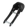 PLAFOPE Black Plastic Brake Pad for Inline Skates with Quick Repair Function and Secure Hold for Roller and Freestyle Inline Skates view 1