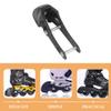 PLAFOPE Black Plastic Brake Pad for Inline Skates with Quick Repair Function and Secure Hold for Roller and Freestyle Inline Skates view 3