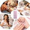 Generic Nail Foil Roll Storage Box - 10-Slot Organizer for Manicure Tools view 4