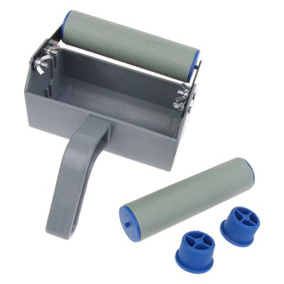 Single-Color Decorative Paint Roller, 5-Inch Embossed Wall Roller