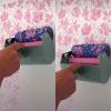 Single-Color Decorative Paint Roller, 5-Inch Embossed Wall Roller view 4