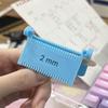 Portable Hand Sewing Guide | Edge Stitch Ruler Template | Quilting Tool for Beginners view 2