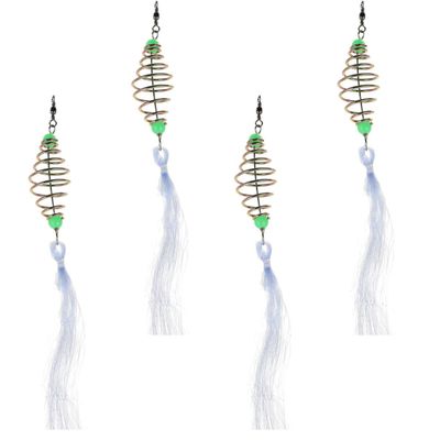VALICLUD Fishing Nets, 4-Pack, Nylon and Iron, for Bait and Fish