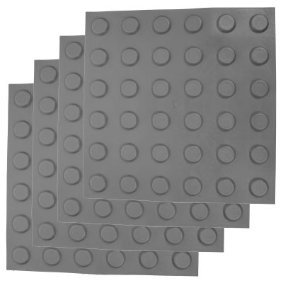 GAROZATION 4-Piece PVC Paving Stones for Sidewalks and Roads