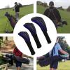 Golf Mallet Putter Headcovers - 3-Piece Club Protection Set view 3
