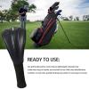 Golf Mallet Putter Headcovers - 3-Piece Club Protection Set view 4