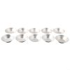 Reusable Aluminum Alloy Egg Cake Molds, 10 Pack view 1
