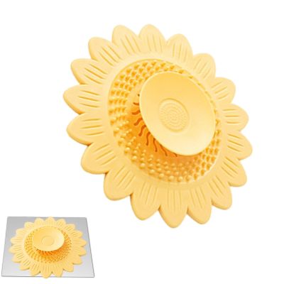 Hair Catcher for Shower Drain - Sunflower Shaped