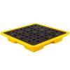 Stackable Spill Containment Tray, Leakproof Polyethylene Pallet for Oil and Chemical Spills view 1