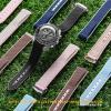 TYEMLM 20 mm Silicone Watch Band for Omega x Swatch MoonSwatch, Beige-Pink view 2