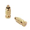 50-Pack High-Pressure Brass Misting Nozzles, 0.5 mm Orifice, 2-Section Anti-Drip Spray Heads view 1