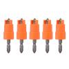 Huairdum Spring-Loaded Screw Holder Bit, 6.35 mm, Concentric Shank, 5-Piece view 2
