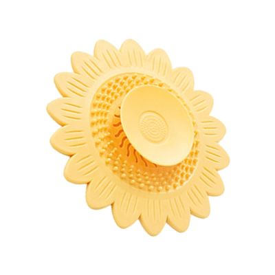 Hair Catcher for Shower Drain - Sunflower Shaped Cover