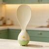 Rice Spoon, Eggshell Design with Stand Function, Non-Stick Coating view 3