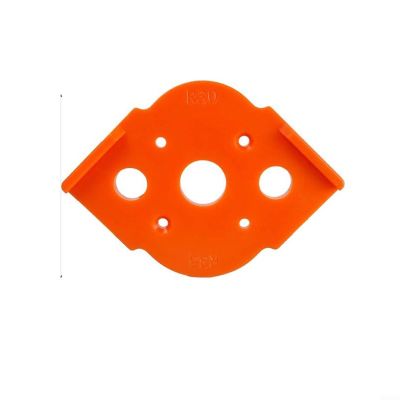 HEIBTENY Woodworking Router Corner Radius Template R15-R50