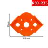 HEIBTENY Woodworking Router Corner Radius Template R15-R50 view 2
