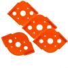 HEIBTENY Woodworking Router Corner Radius Template R15-R50 view 4