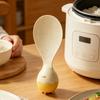 Rice Spoon | Eggshell Design with Stand Function, Non-Stick Coating view 3