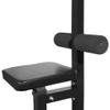 All-in-One Weight Station with Lat Pulldown Tower, 40 kg Weight Plates, Adjustable Leg Curl, and Safety Bars view 4
