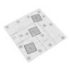 BTOSEP Log Cabin Quilt Ruler, Durable Acrylic Quilting Trimming Tool, Pattern Design Template (6 Inches) view 2