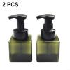 2 Pack 250 ml Amber Plastic Pump Bottles with Locking Mechanism view 4