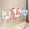 Wall-Mounted Slipper Holder Carbon Steel 8.7 X 4.5 X 7.9 Cm view 2