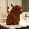 Toothpaste Cover - 3D Printed Animal-Shaped Bathroom Gadget view 3